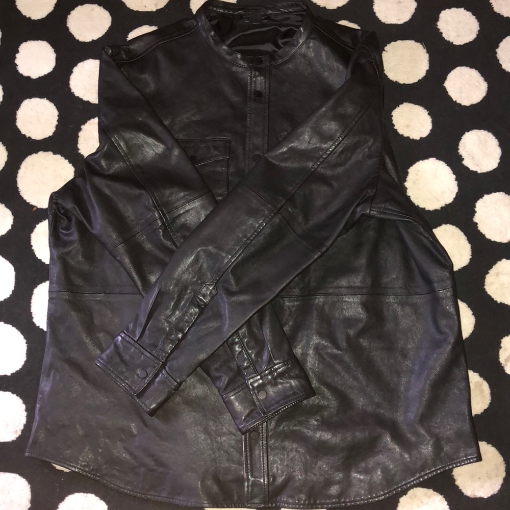 Treasure & Bond leather jacket